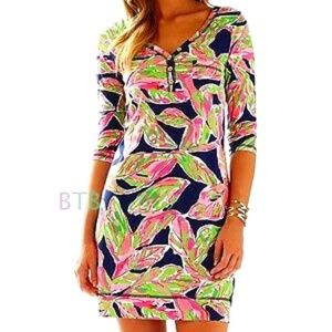 Lilly Pulitzer Palmetto Dress, Bright Navy, IN the Vias